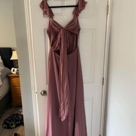 Formal/Bridesmaid Dress (Mauve) - Picture 4 of 6